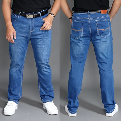 Jeans Men Clothes Modis Homme Pants Brand Mens Ropa de Hombre Jean Uomo Denim Man Slim Fit Blue Stretch Regular Pantalon Plus 46 Lahore