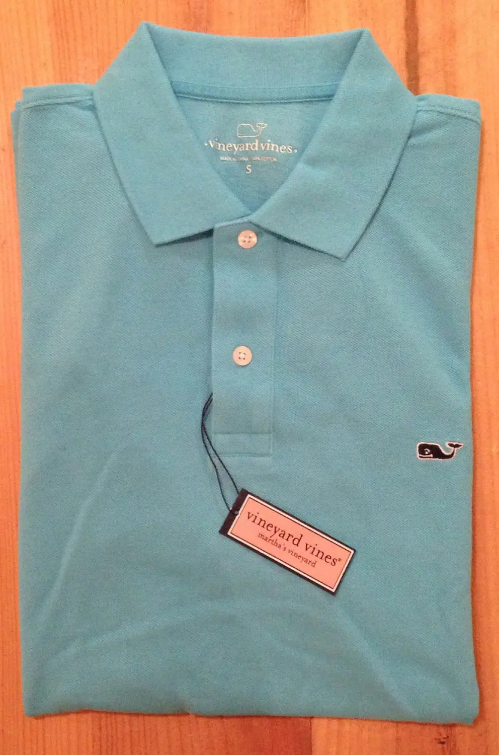 whale brand polo shirt