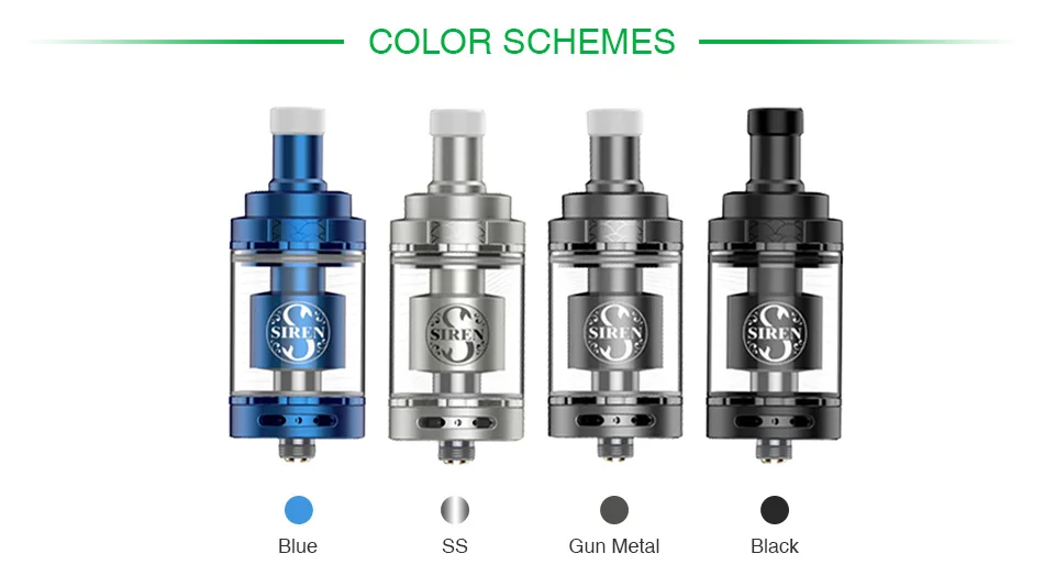 Digiflavor Siren 2 GTA MTL Atomizer 2ml/4.5ml