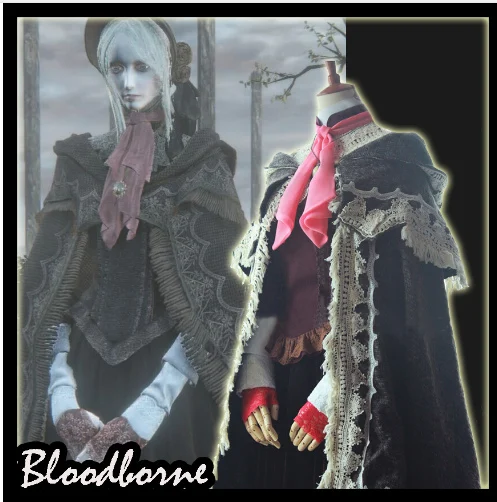 [Personalizza] 2018 Gioco Bloodborne La Bambola Full Set Uniform Cosplay Costume Di Qualsiasi Dimensione Unisex Per Trasporto Libero Di Halloween Nuov