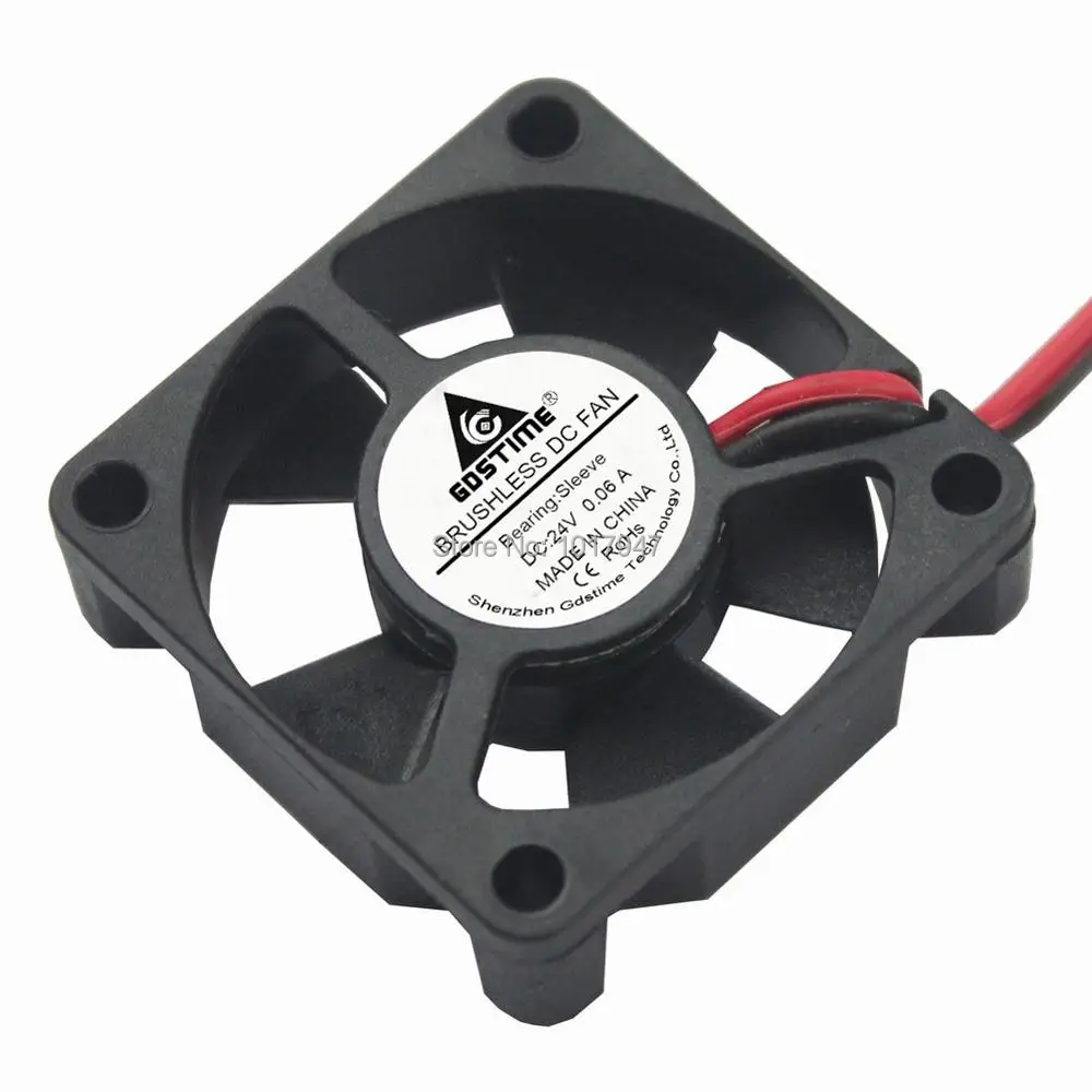 5Pieces LOT 35mm 35x10mm 3510S 24V 2Pin Brushless DC Cooler Cooling Fan 