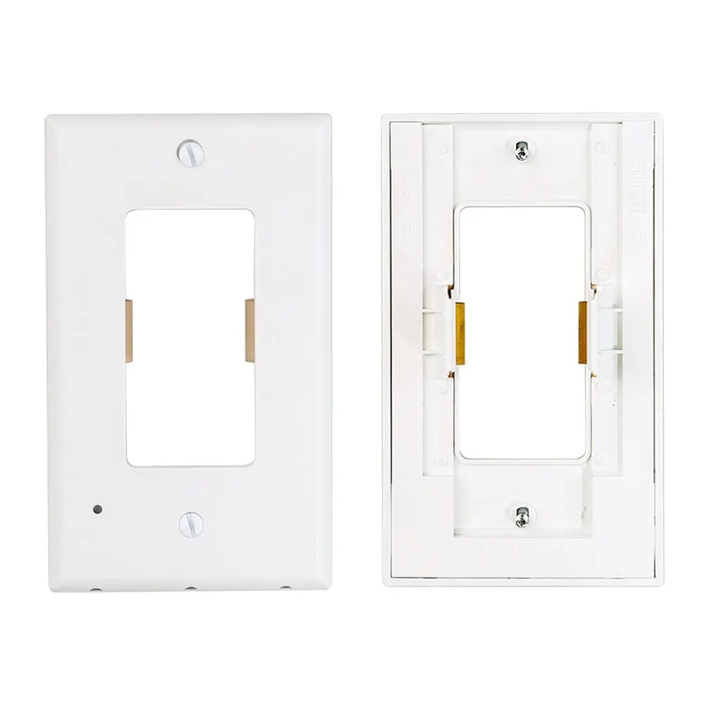 20 pcs Outlet Wall Plate with LED Night Lights Lighted Electrical
