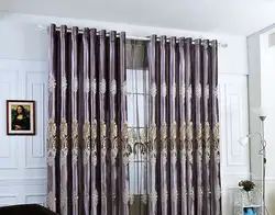 Фиолетовый Италия кашемир лазерной вышивкой шторы s гостиная Cortinas для современная спальня роскошные ткань вуаль окна