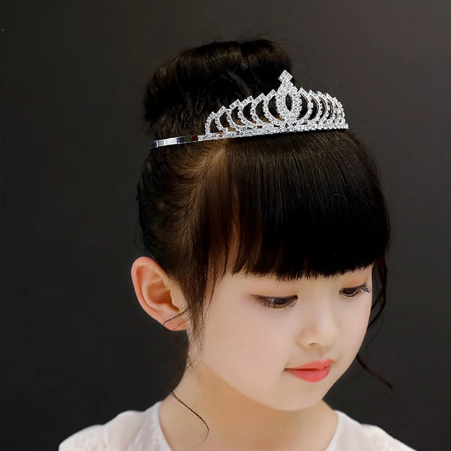 Emerald Wedding Tiara For Women, Bridal Crown Princess Headband