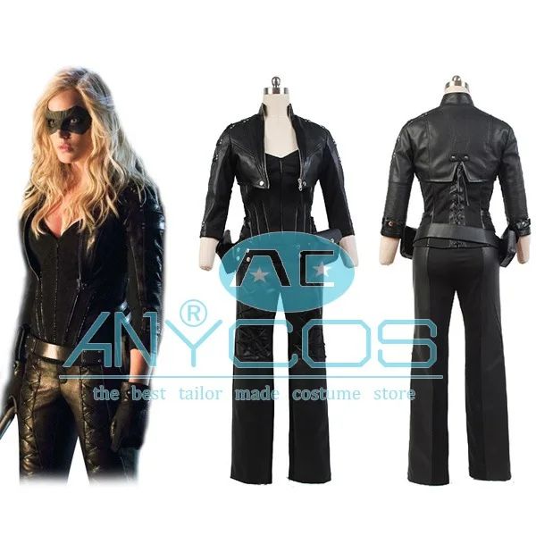 Green Arrow Cosplay Black Canary Sara Lance Costume Party Outfit Whole Set Cool Green Arrow Cosplay Black Canary Sara Lance Costume Party Outfit Whole Set Cool