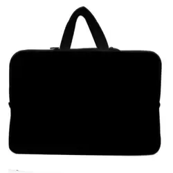 Неопрен Мягкие 12 дюймов 12.1 11.6 "Обычная Черный Тетрадь Laptop Sleeve сумка молнии чехол протектор для MacBook Air 11.6 "PC
