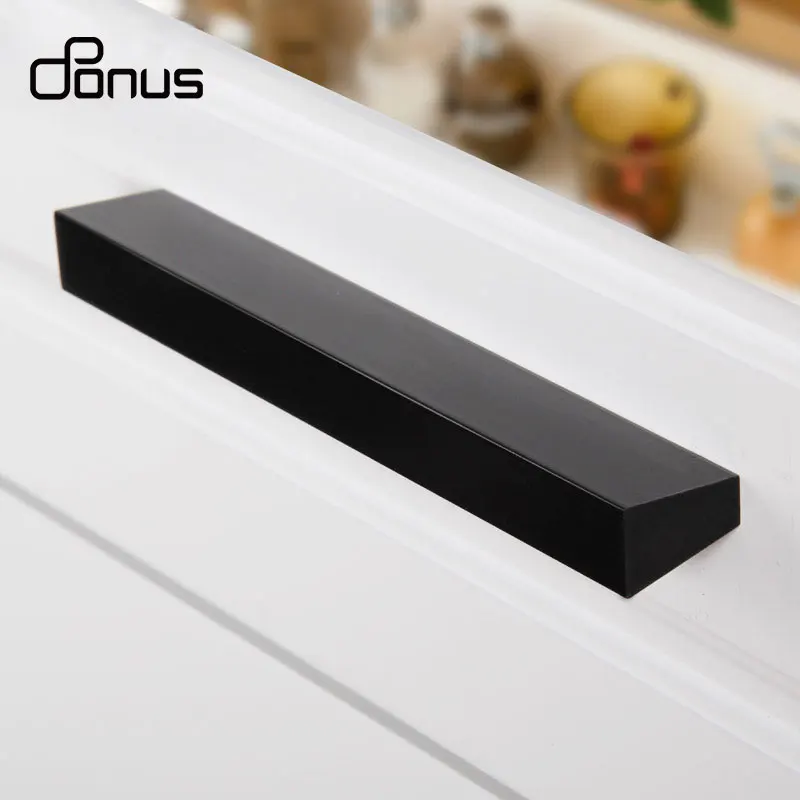 

Subblack Space Aluminum Alloy Handles Modern Simple Drawer Handles Shoe Cabinet Wardrobe Door Handles