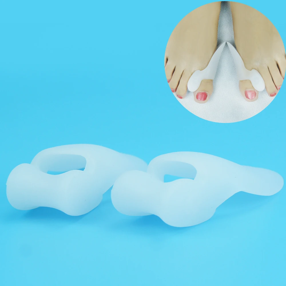 Single Hole Toe Correction Device Silicone Rubber Foot Hallux Valgus