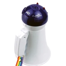 5 Вт Рупорная запись складной гид для путешествий воспроизведение музыки громкий динамик мини мегафон усилитель ручной речи беспроводной микрофон