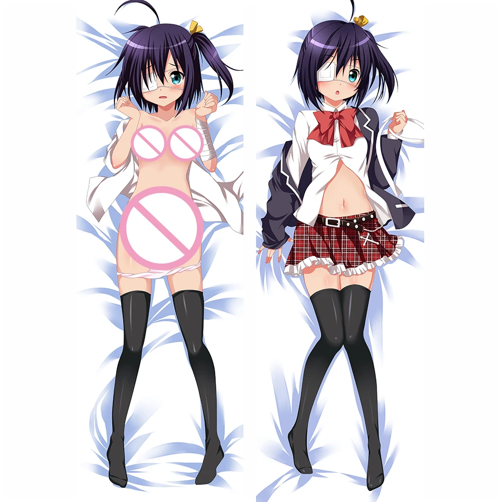 

October update Anime Chuunibyou demo koi ga shitai! Takanashi Rikka otaku Dakimakura pillow cover case hugging Body pillowcase