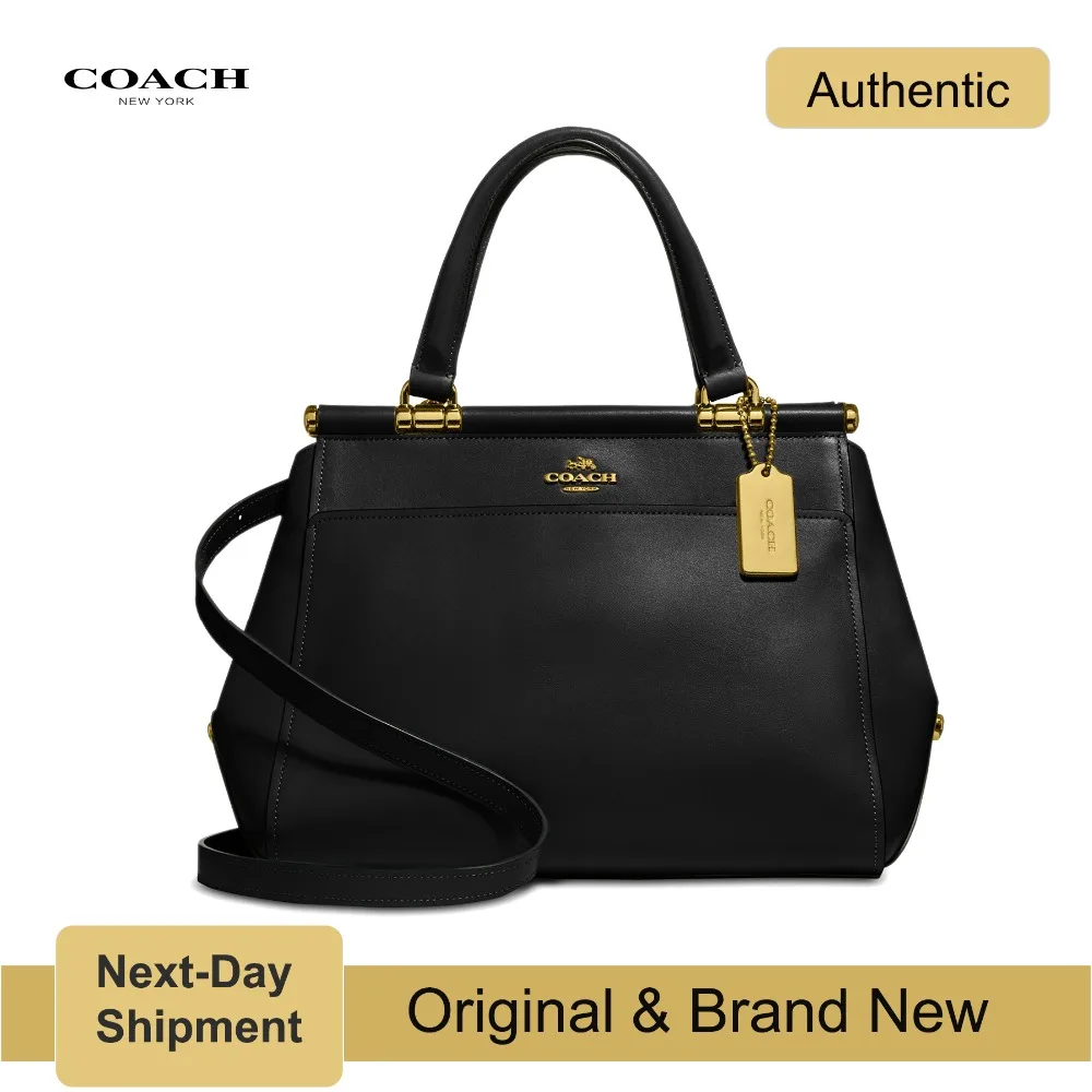 COACH Grace Bag Shoulder Handbags (Black/Gold) Luxury Handbags For Women Bags Designer by MK-in ...