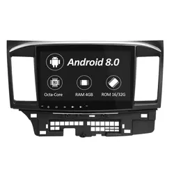 Восьмиядерный Android 8,0 автомобильный Dvd Gps плеер для MITSUBISHI LANCER 2007-2015 Автомобильный Радио Видео Стерео Аудио навигация