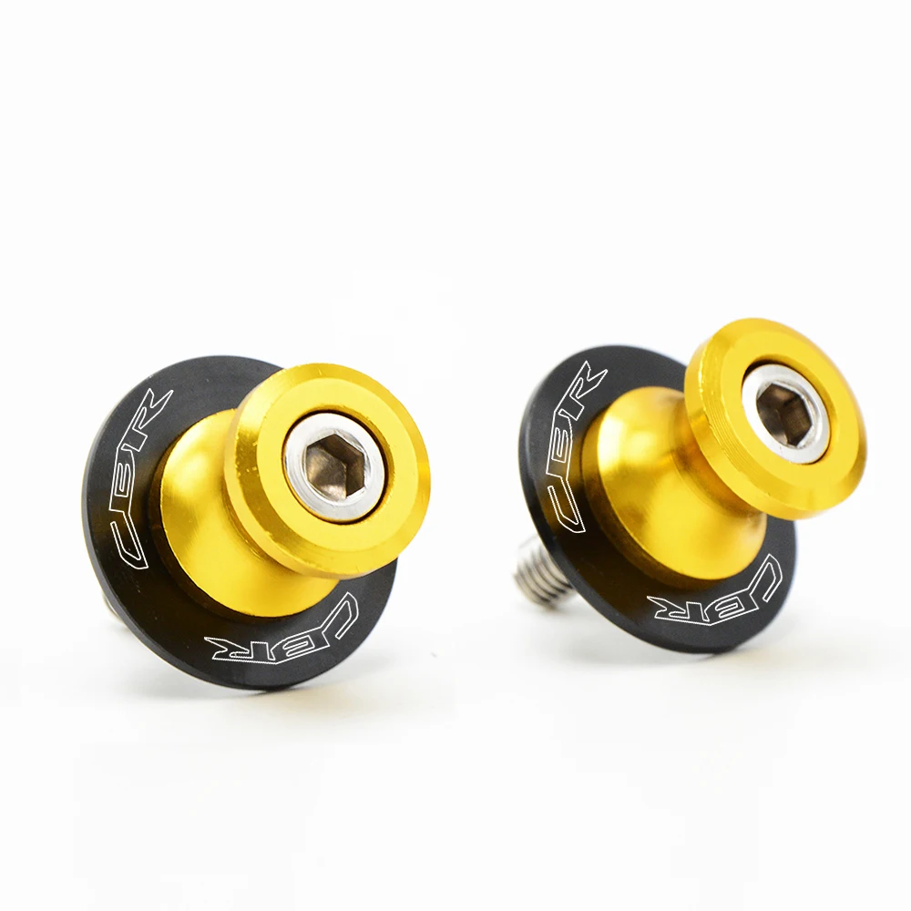 Motorcycle 8mm Swingarm Sliders Spools Stand Slider For HONDA CBR600RR CBR1000RR CBR 600 1000 RR 2008 2009 2010 2011 2012 2013