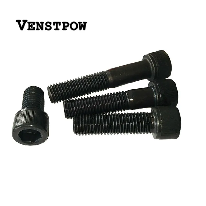 

100pcs/lots M3/M4 flat head countersunk head black grade 8.8 Carbon Steel Hex Socket Head Cap Screw