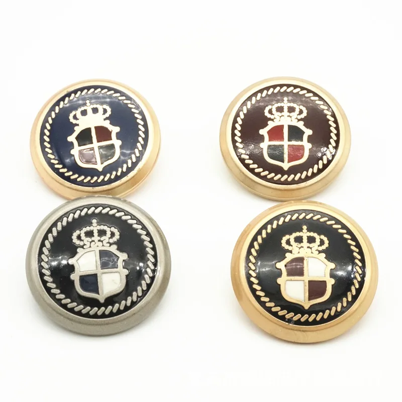 

50pcs 15-23mm Jeans Metal Buttons for Clothing Accessories DIY Handmade Materials Antique Suit Coat Buttons
