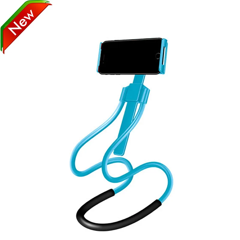 

New Lazy Neck Phone Holder Stand For iPhone Desk 360 Degree Rotation Mobile Phone Mount Bracket Cell Phone Holder Stand