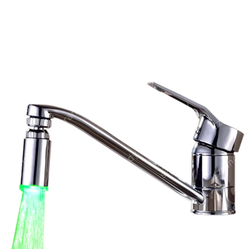 22mm LED faucet light water powered Green colors LED light Aeratorin