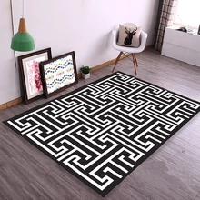 Ковер для детской комнаты, ковер с 3D принтом, геометрическая решетка, ковер для пола, для спальни, гостиной, кабинета, прикроватный, полный коврик для ванной, для йоги