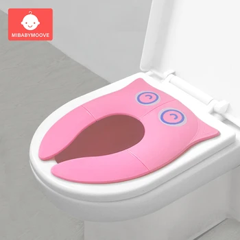 

Baby Travel Foldable Potty Seat Portable Toddler Toilet Training Seat Urinal Cushion Children Pot Chair Pad Mat Toilet Training