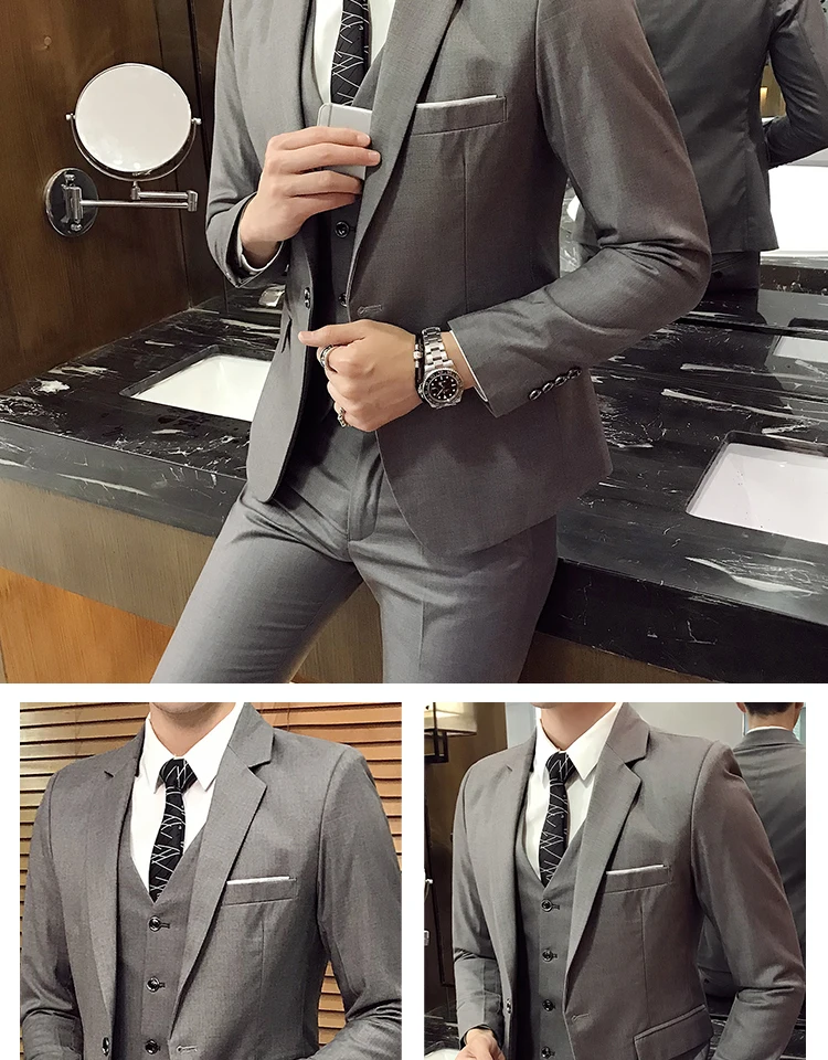 masculina casual boutique de negócios casamento padrinhos