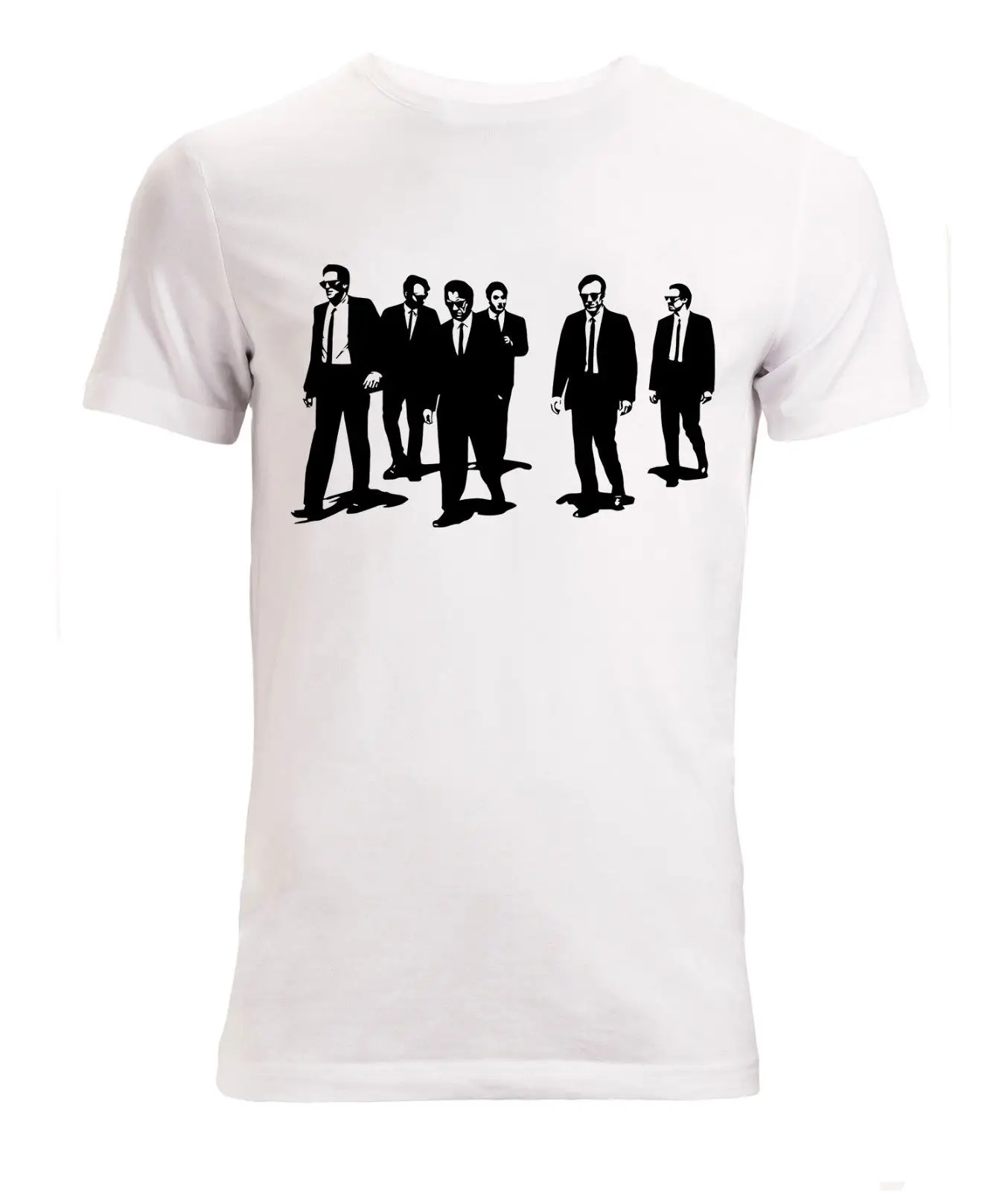 

New Fashion Cool Casual T Shirts Reservoir Dogs Minimalistic Black Art Men's (woman's Available) T Shirt White Summer Tee Shirt
