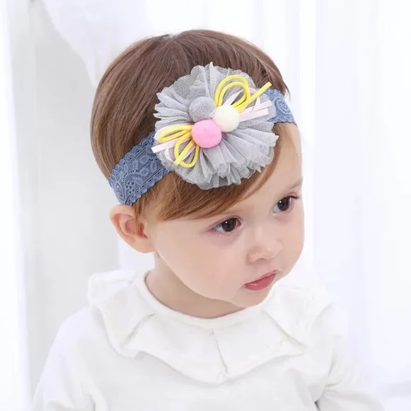 Повязка на голову для новорожденных эластичные волосы группы детей, платье для девочек в полоску головной убор в горошек с цветочным принтом и бантом; платья аксессуары для волос в виде тюрбана