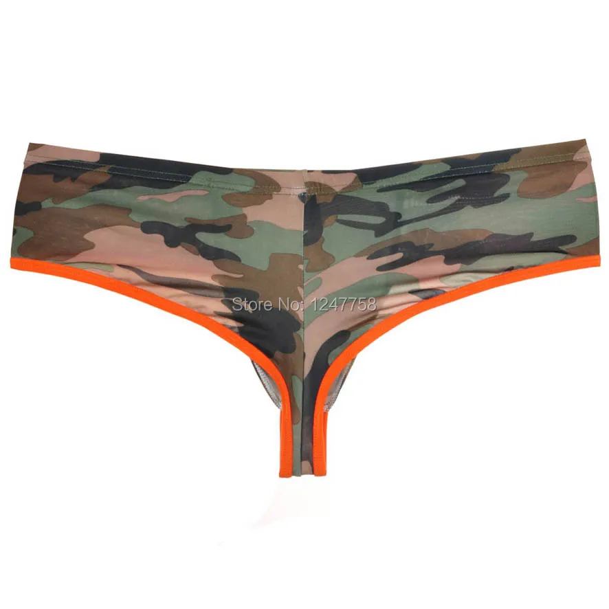 

Men's Camouflage Mini Boxers Super Soft & Smooth Gay Underwear Sexy Men Pants Bikini Boxer