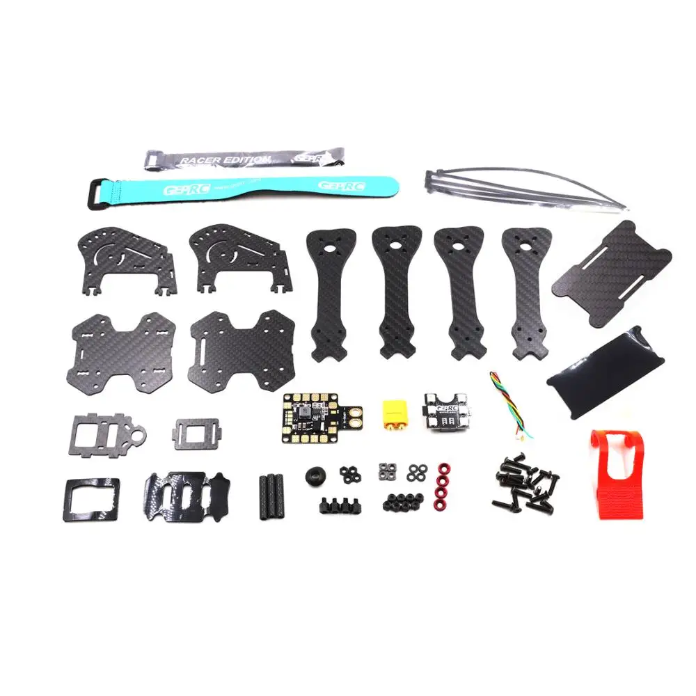

Ormino High Quality Mini fpv Frame Quadcopter Racer Racing Frame Kit GEP-IX5 for F3/F4/Naze32/CC3D Flight Controller Carbon Diy
