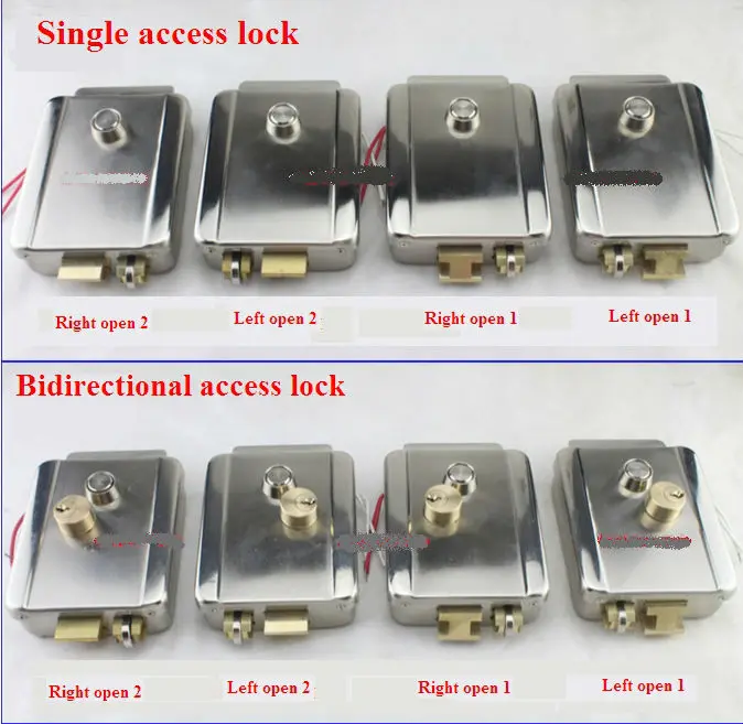 Электрический RIM Lock 12vdc электронный замок для дома проводной Видеодомофоны безопасности Системы