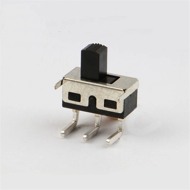 

G6 toggle switch 2 files with fixed feet black short handle 3 feet vertical