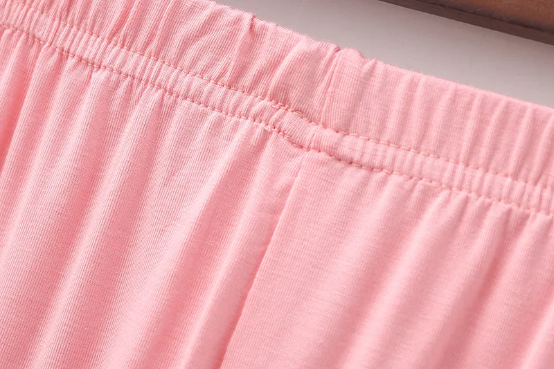 XL, XXL, 3XL, 4XL, 5XL размера плюс женские Брюки домашние штаны Модальные пижамные штаны для женщин весенние осенние штаны для сна низ Q306