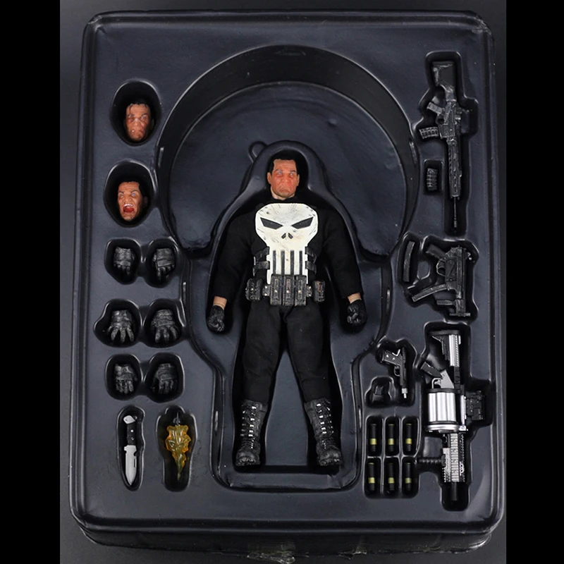Mezco One:12 фигурка Карателя Коллекционная модель игрушки кукла|Игровые фигурки и