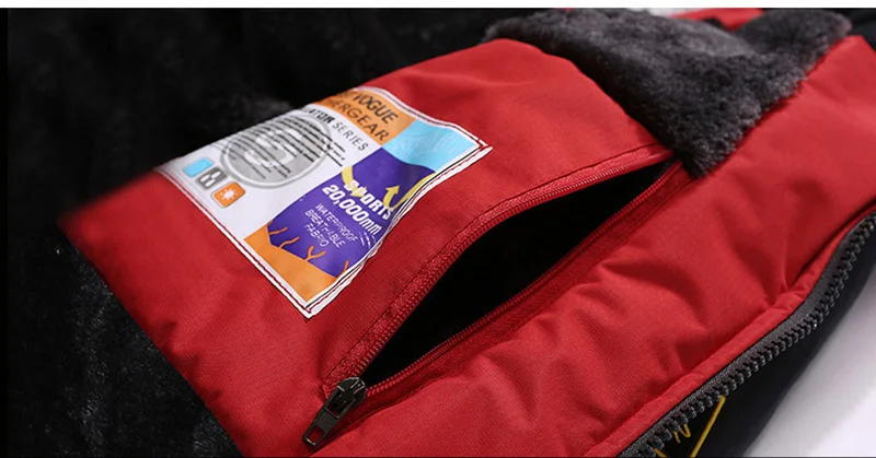 Jaqueta de Esqui à Prova Água de Montanha Masculina à Prova Caminhadas para Baixo Dwindproof Vento Chuva Jaquetas Inverno Neve Snowboard Calor Térmico Cabolsa Terno 8 Esporte e Lazer