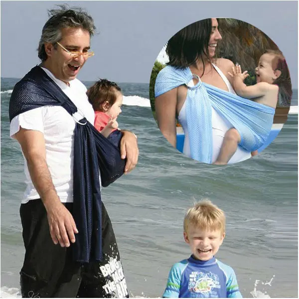 Breathable bé carrier với polyester và vải QuickDry liệu vòng nước cáp treo đu để new baby sling sản phẩm