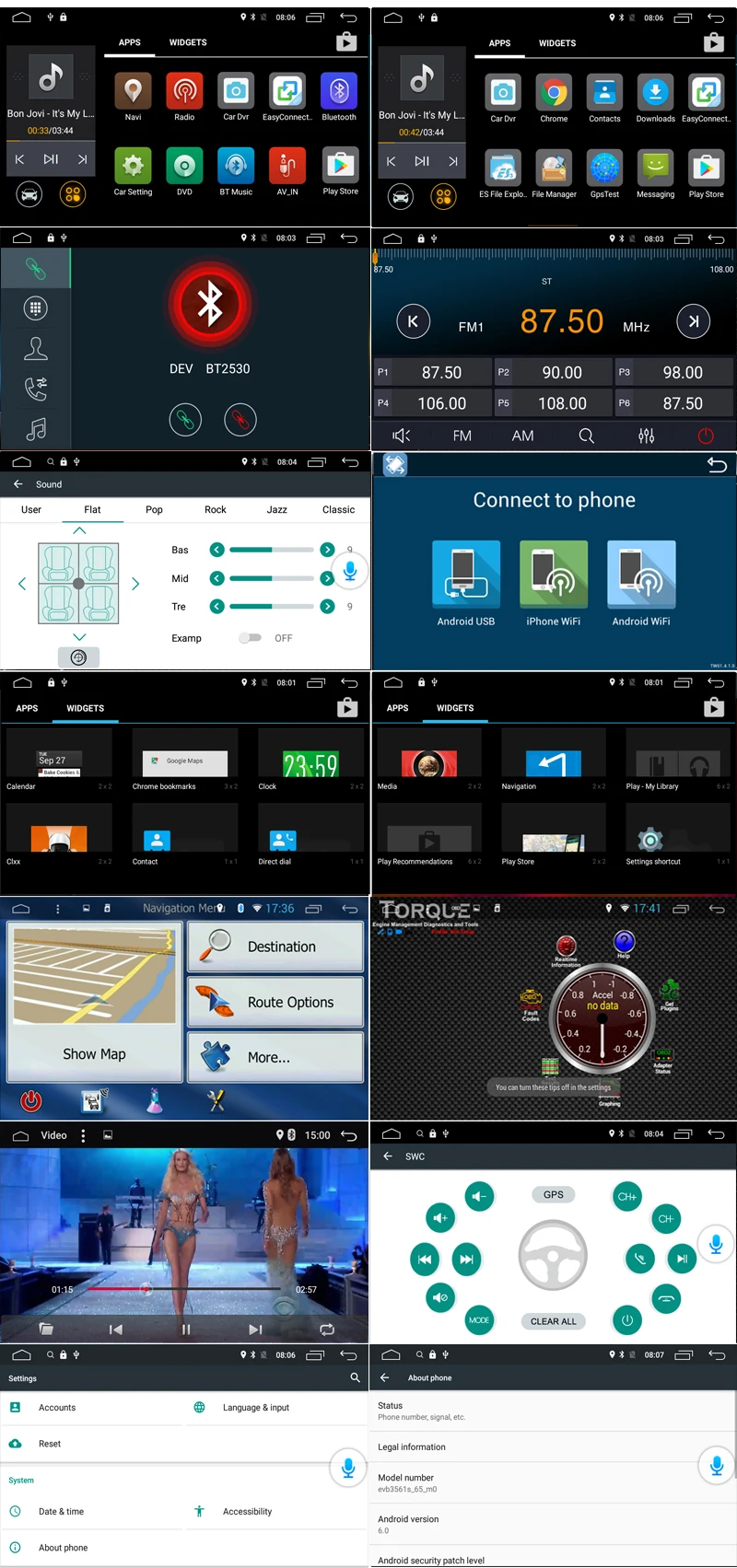 Top SilverStrong Android9.0 2Din Car DVD 4G Modem 2Din Radio Universal Car Stereo Double Din GPS car android  radio 6258 25