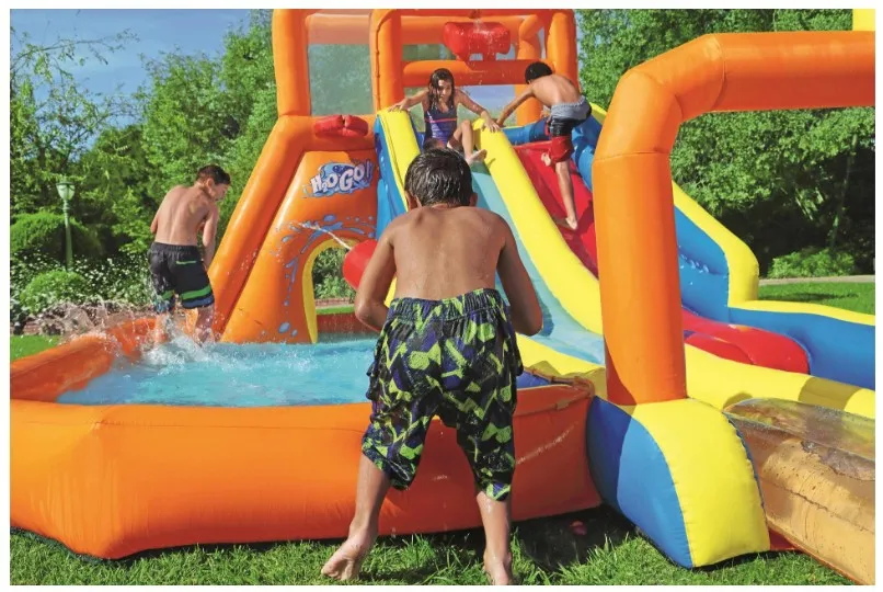 inflatable water slide 53305 Large Waterslide Playground Outdoor water slide (9)