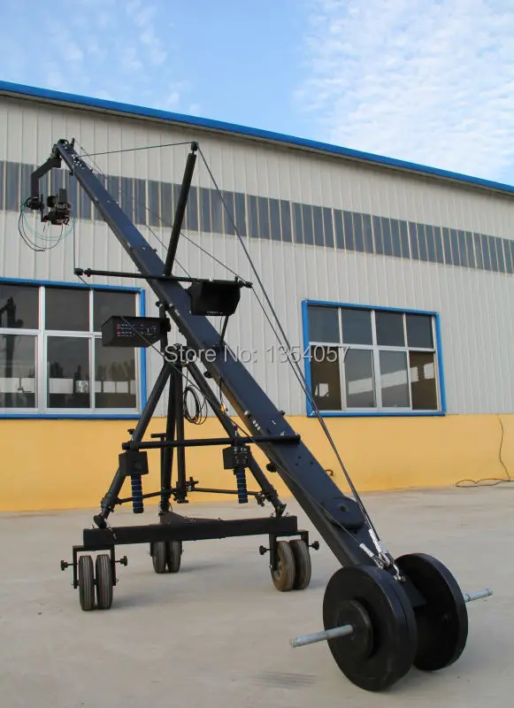 Broadcasting camera dv jimmy jib crane for sale with motorized dutch
