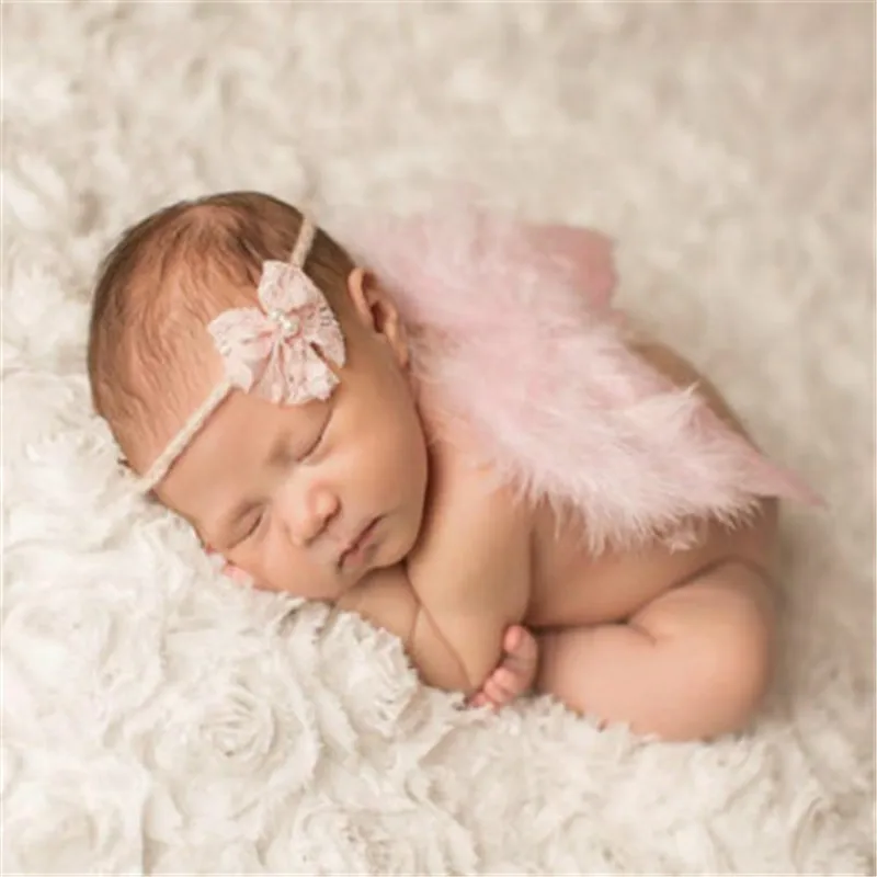 Реквизит для фотосессии новорожденных; сказочная Бабочка для маленьких девочек; повязка на голову с крыльями бабочки; Детский костюм для фотосессии; аксессуары - Цвет: 32