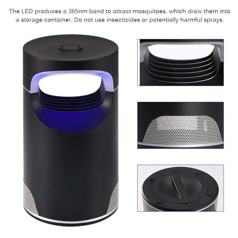 USB Wi-Fi Smart Mosquito killer USB Электрический комаров killer лампа светодиодный жучок лампа Zapper лампа ловушка для насекомых уничтожитель сельскохозяйственных вредителей управление приложением