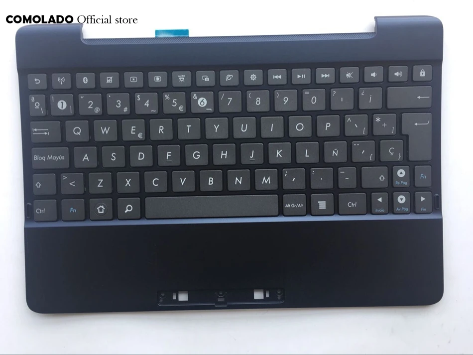 SP Spanish Laptop Keyboard for ASUS EP101 TF101 TF201 TF201T TF700T with C shell Laptop keyboard SP Layout
