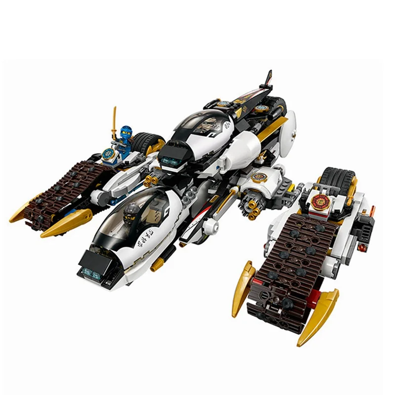

Upgraded Ninjagoes Ultra Stealth Raider 1167Pcs Bricks Ninja Building Blocks Toys for Children Compatible Legoing Brick Toy Gift