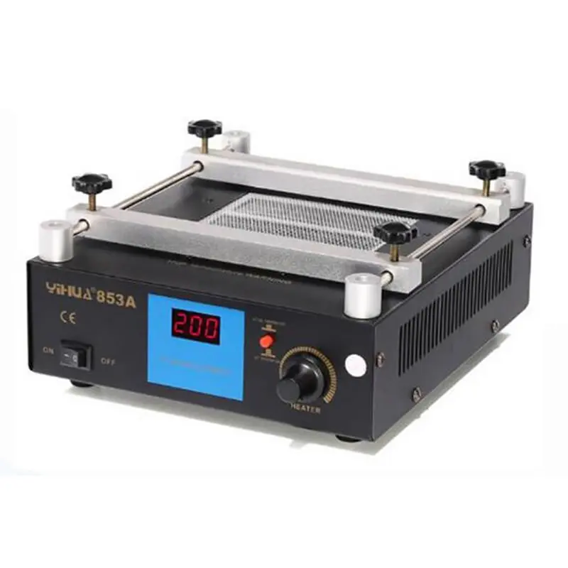 preheater-digital-heating-plate-rework-station-yihua-853a-with-120-120mm-preheating-area