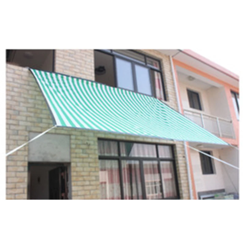 1*Shading Net Green+White Plastic Suitable For Home Garden Balcony And Other Sun Protection Shades 2*2M