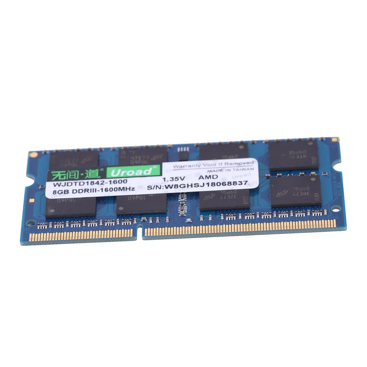 Uroad DDR 3 Uroad DDR 3l оперативная память 1600 МГц 1,35 в для ноутбуков AMD