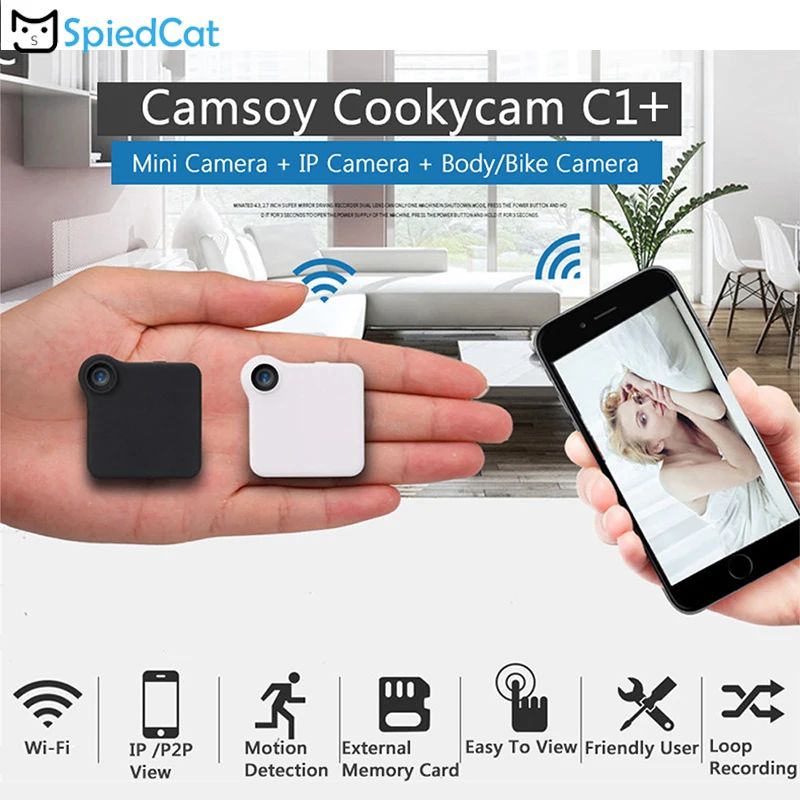 

Full HD Mini Wearable Camera WIFI P2P IP Cam Motion Sensor Magnetic Clip Voice Recorder DV Bike Body Micro Security Camcorder
