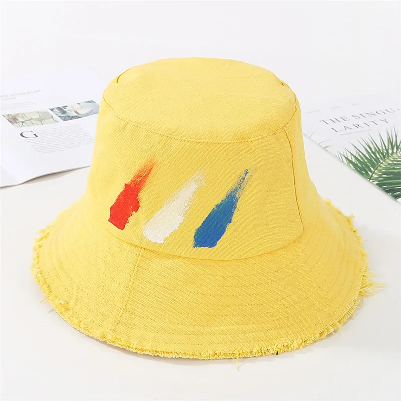 Летняя вымытая джинсовая женская Солнцезащитная шляпа модная кисточка Гибкая шляпа женские широкие полями хлопок пляжный набор игрушек для детей шляпы женские складные шляпы Chapeu