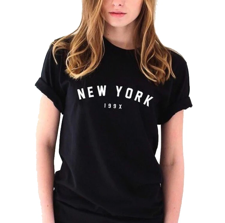

Slithice Fashion Style Summer Female t shirt tees Cotton Short Sleeve Hipster Lady Shirt Black White Women T-shirts Vogue
