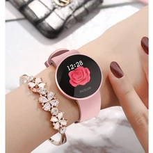 Bozlun Fashion Women Smart Digital Watch Female Period Reminder HeartRate Waterproof Watches Sport Wristwatch B36 bozlun smart men watch nba lamar odom sport digital watches heartrate waterproof fashion wristwatch relogio masculino erkek kol