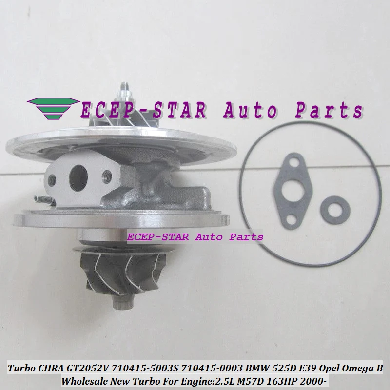 Картридж турбокомпрессора GT2052V 710415-5003S 710415 для BMW 525D 02-для Opel Omega B M57 M57D E39 2.5L |