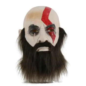 

Halloween Creepy Adult Latex Robber Costume Pirate Mask